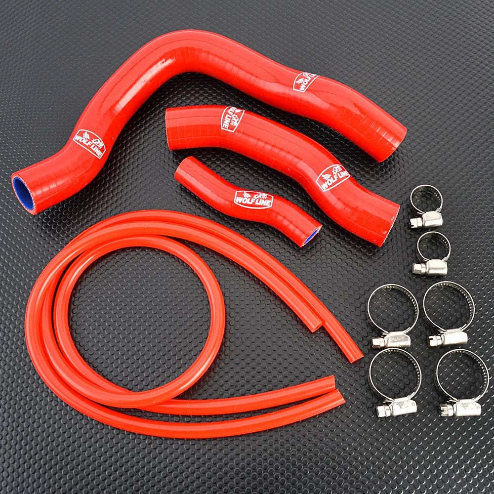 

CB750 XL750 Radiator Silicone Coolant Hose kit Water Pipe with Clamp For HONDA CB 750 Hornet / XL 750 Transalp 2023 2024 2025