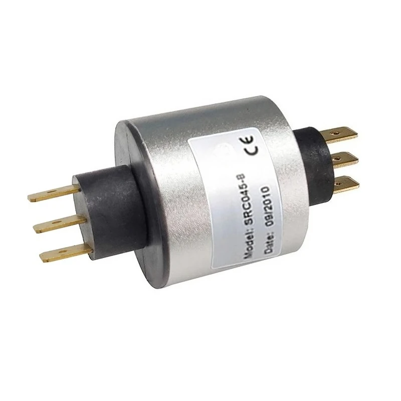

SRC032-2/3/4 Conductive Slip Ring 14A Pin Connection Rotary Electrical Connector for 360° Rotation