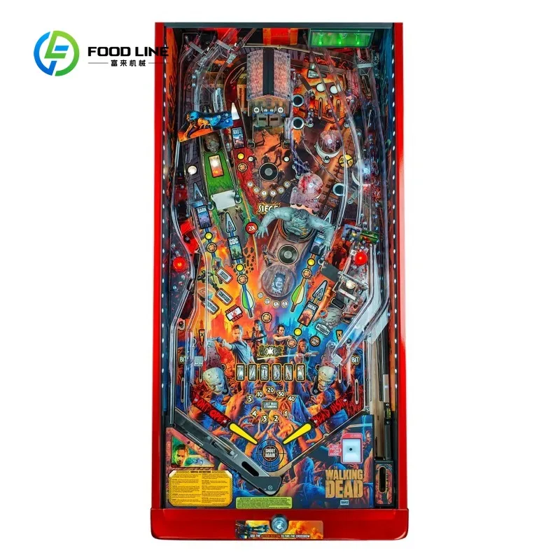 Customized Top Great Iron Metal Pinball Machine Brass Plastic Customized Size Arcade Game Sale Competitive Direct Factory