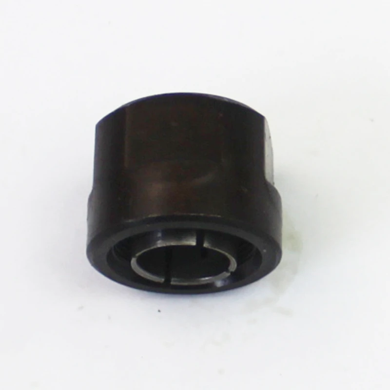 Makita 3612 플런지 라우터에 적합한 1pc 블랙 메탈 1/2 "콜레트 너트 20x27mm 조각 전기 기계 도구 및 척 너트