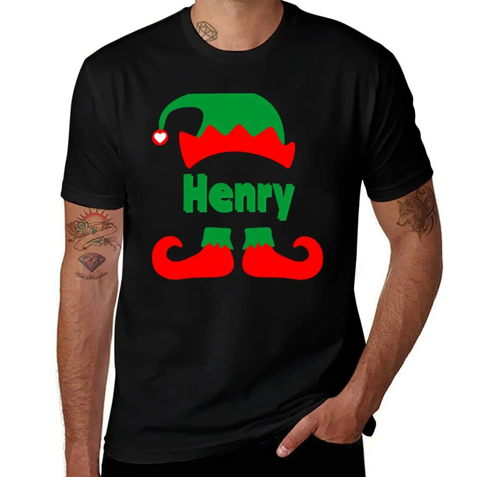 Merry Christmas and a Merry Christmas to you and your loved ones - Knappilino and the Christmas elf Henry T-Shirt