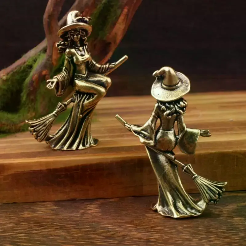 1Pcs Living Room/Entrance Decoration Miniatures Magic Moon  Ornament Home Decor Home Furnishings Wizard Statue