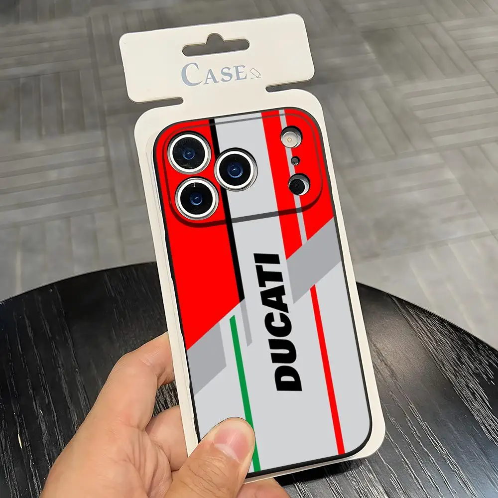 Coole D-Ducaties-Is Handyhülle für iPhone 17 Pro Max 15 16e 13 14 12 Mini 11 Xr X Xs Pro Max 8 7 Plus Rückseite