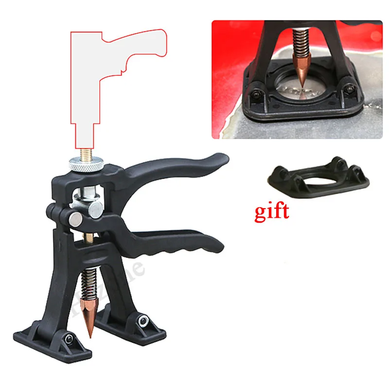 Automotive Sheet Metal Dent Quick Puller Spot Welding Pulling Unit Car Body Fine Repair Tool Small Leveling Bar Lifter