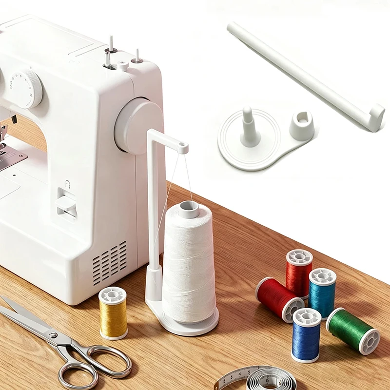 Sewing Machine Spool Holder Vertical Large Spool Holder Anti-Winding Thread Guide Universal Handmade Sewing Accessories