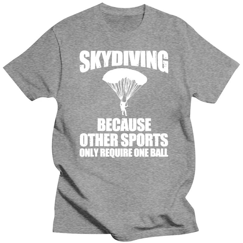 Graphic Cotton Streetwear Short Sleeve Birthday Gifts Summer Style T-shirt Cool Skydiving Art Skydive Parachute Skydiver T Shirt