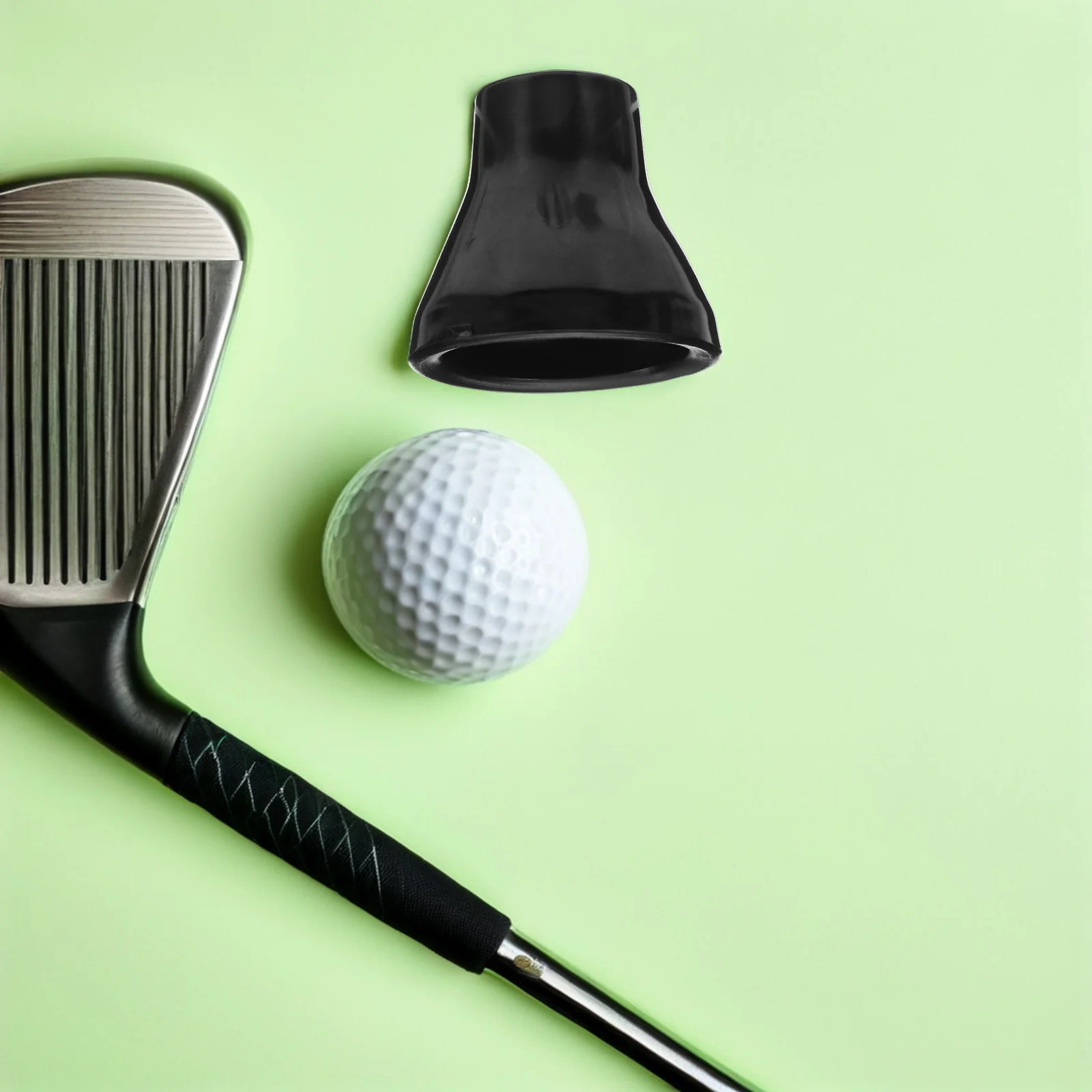 

4Pcs Black Rubber Ball Pick-Up for Golf Putter Grip Pick Up Tool Retrieve Balls Without Bending Easy Carry Pick-Up