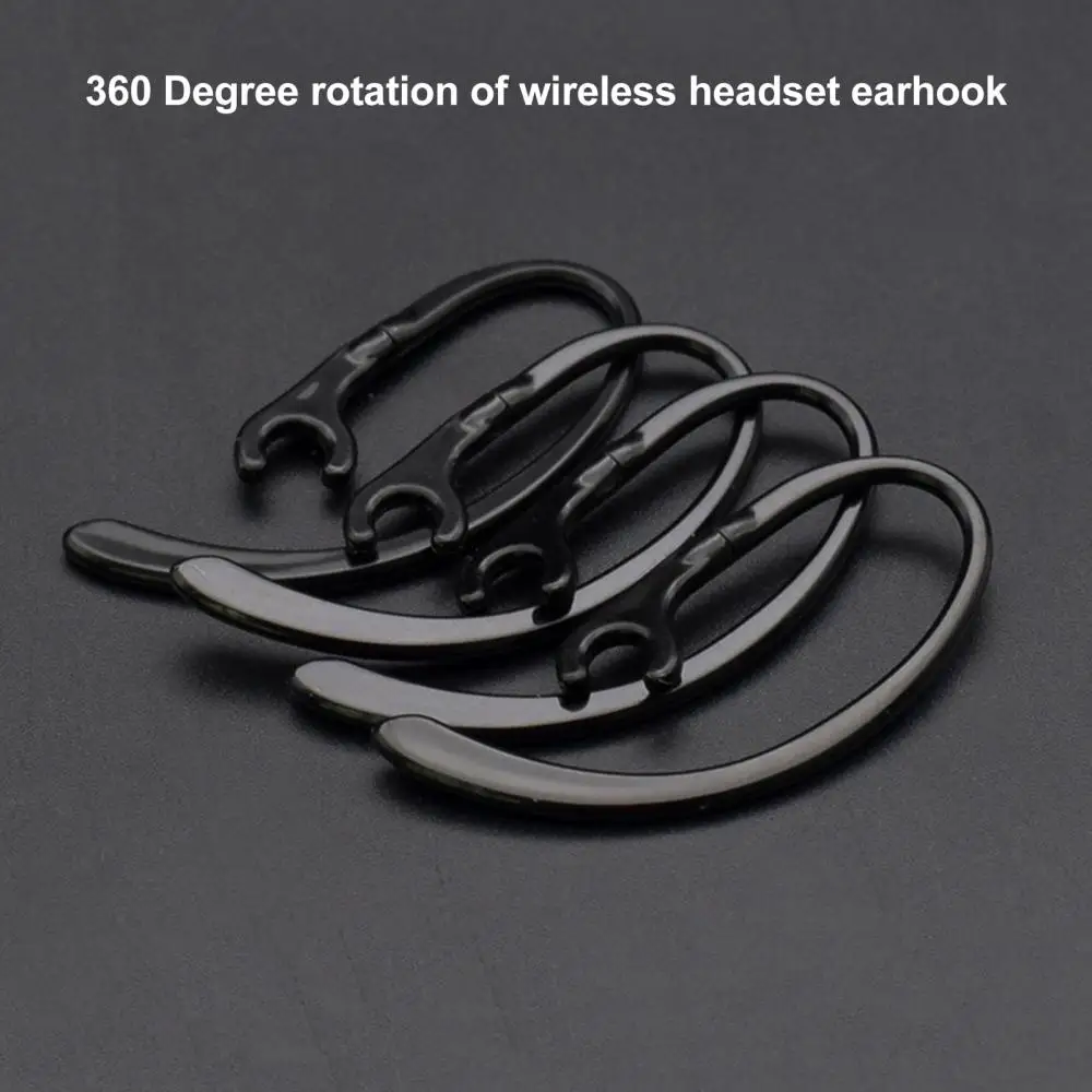 Anti-falling Earphone 6/7/8/9mm 360 Degree Rotatable Ear Hook Clip Accessory