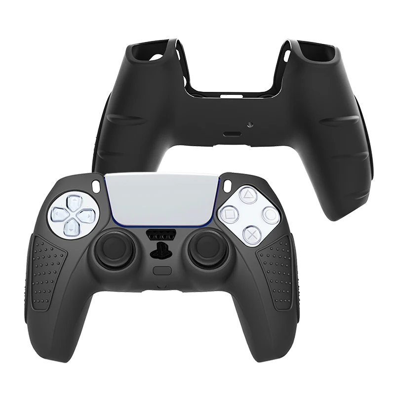 Soft Anti-Slip Rubber Silicone Cover Skin Protective Case for Sony PS5 5 Controller Gamepad Joystick Games Accessories Covers