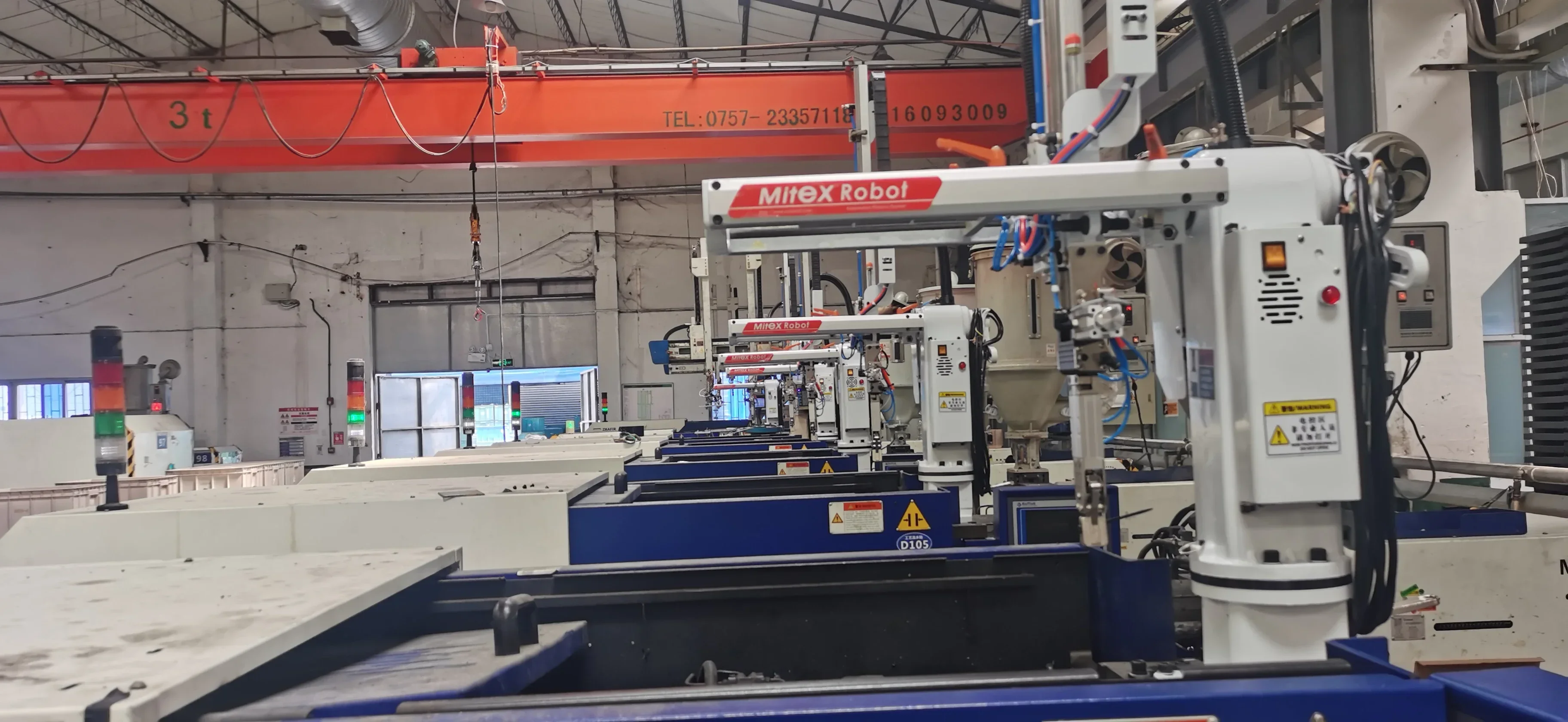 Swing Arm take out Robot for  horizontal molding machine