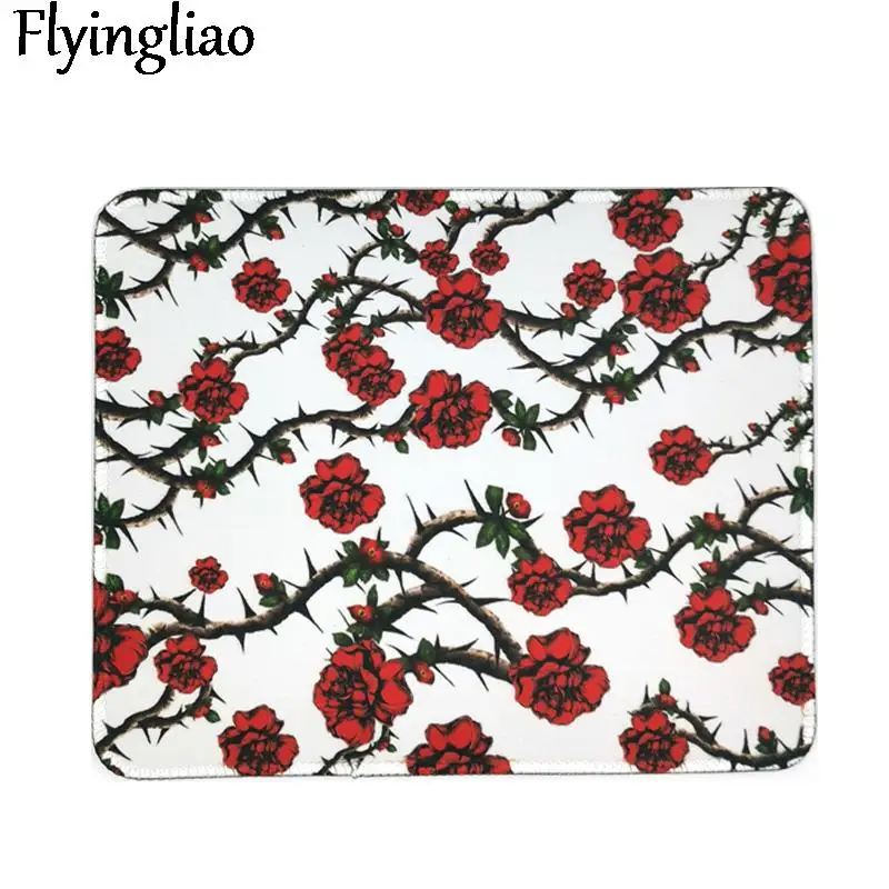 Grün Gelb Blumen Silikon Maus Pad Nordic Stil Maus Pad für Gaming Laptop Handgelenk Rest Tisch Matte Schreibtisch Set Büro decor