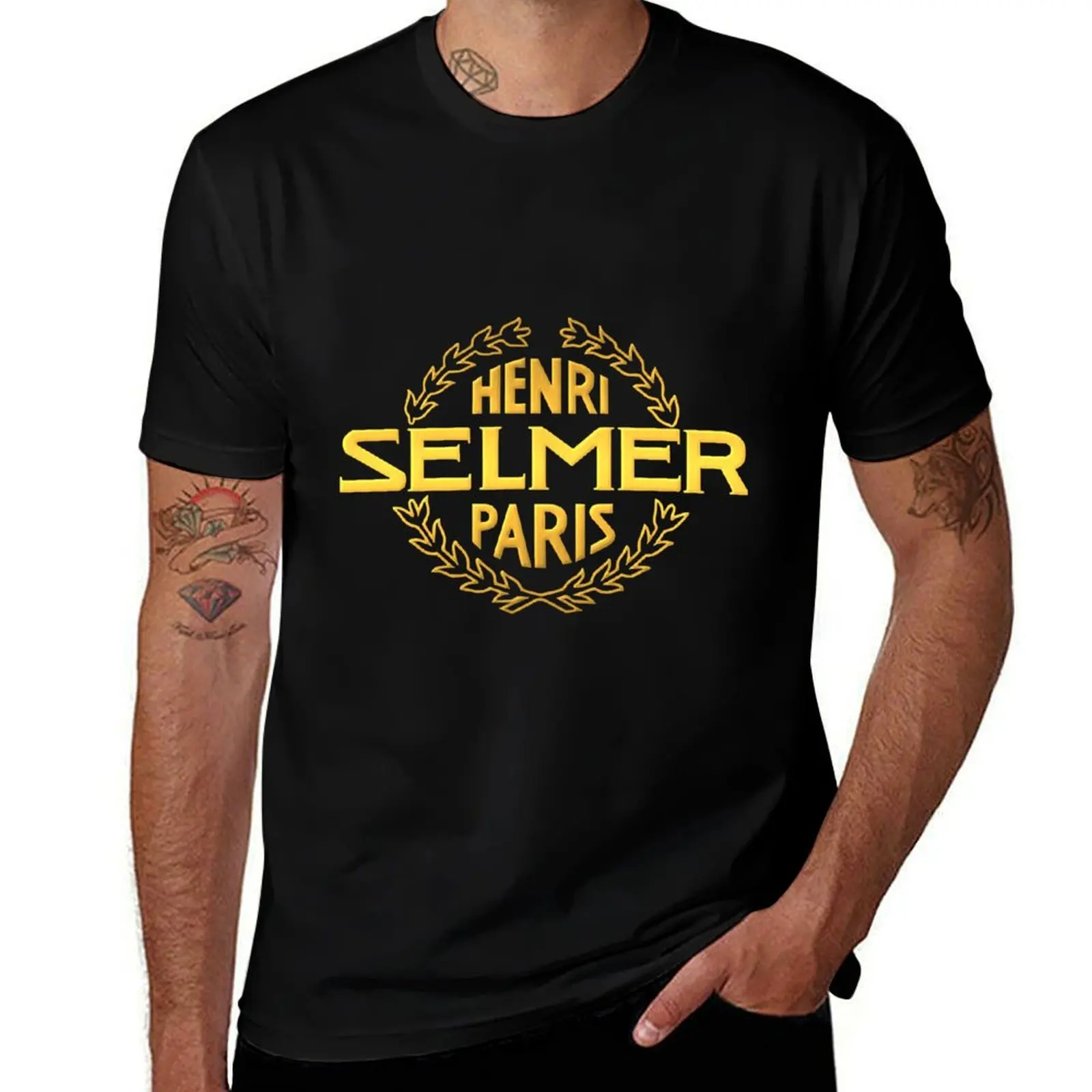 

Golden Selmer Essential T-Shirt man t shirt graphic t shirts cotton 100% t shirt men 100% cotton luxury brand T-Shirt
