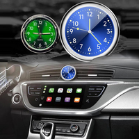 Car Quartz Clock Mini Electronic Clock Waterproof Bicycle Motorcycle Watch Auto Car Clock Dashboard Clock In Car