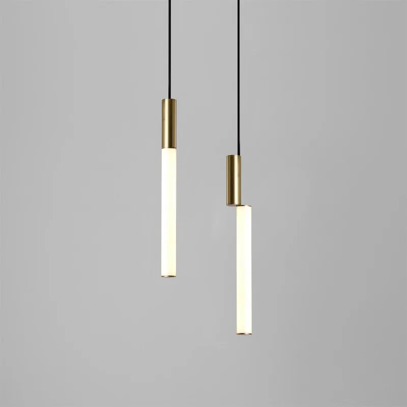 AB Nordic Minimalist Bar Counter DesignerPendant  Hanging  Model Bedroom & Restaurant Background Wall Chandelier