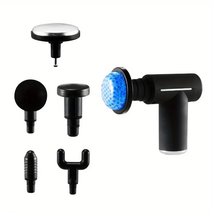 

Cordless hot and cold shock deep tissue massage gun