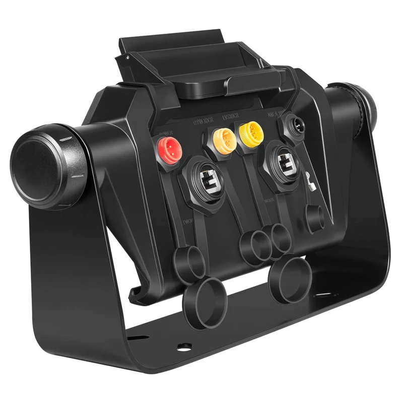 Outboard Ship Bail Mount with Quick-Release Cradle Replaces 010-12841-00 for Garmin ECHOMAP Ultra 102sv 106sv