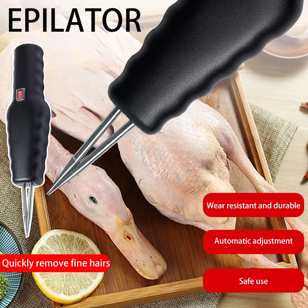 Electric Hair Plucking Device Rechargeble Models Feather Removal Machine Chicken Duck Goose Automatic Epilator Dehairing