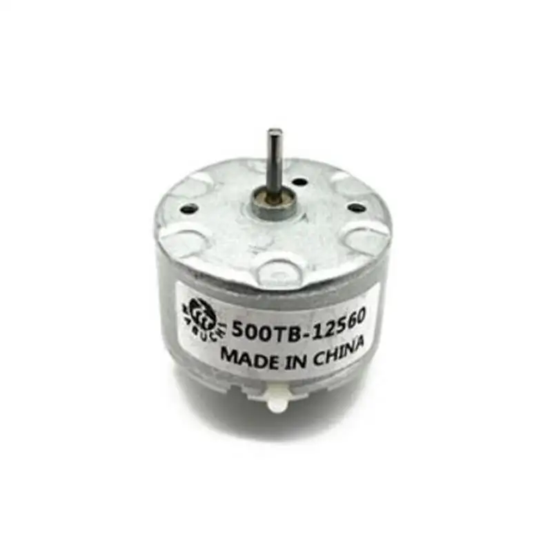 3-12V 2700 rpm Low Speed Large Torque RF-500TB-12560 Motor For Miniature Fragrance Sprayer Humidifier Nebuliser Electric Fan