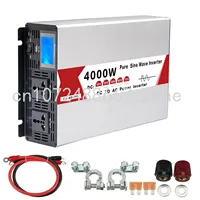 Peak Power 4000W Max 12V 24V 48V 60V Pure Sine Wave Inverter Rated Power 2000W 220V Solar Inverters 50HZ