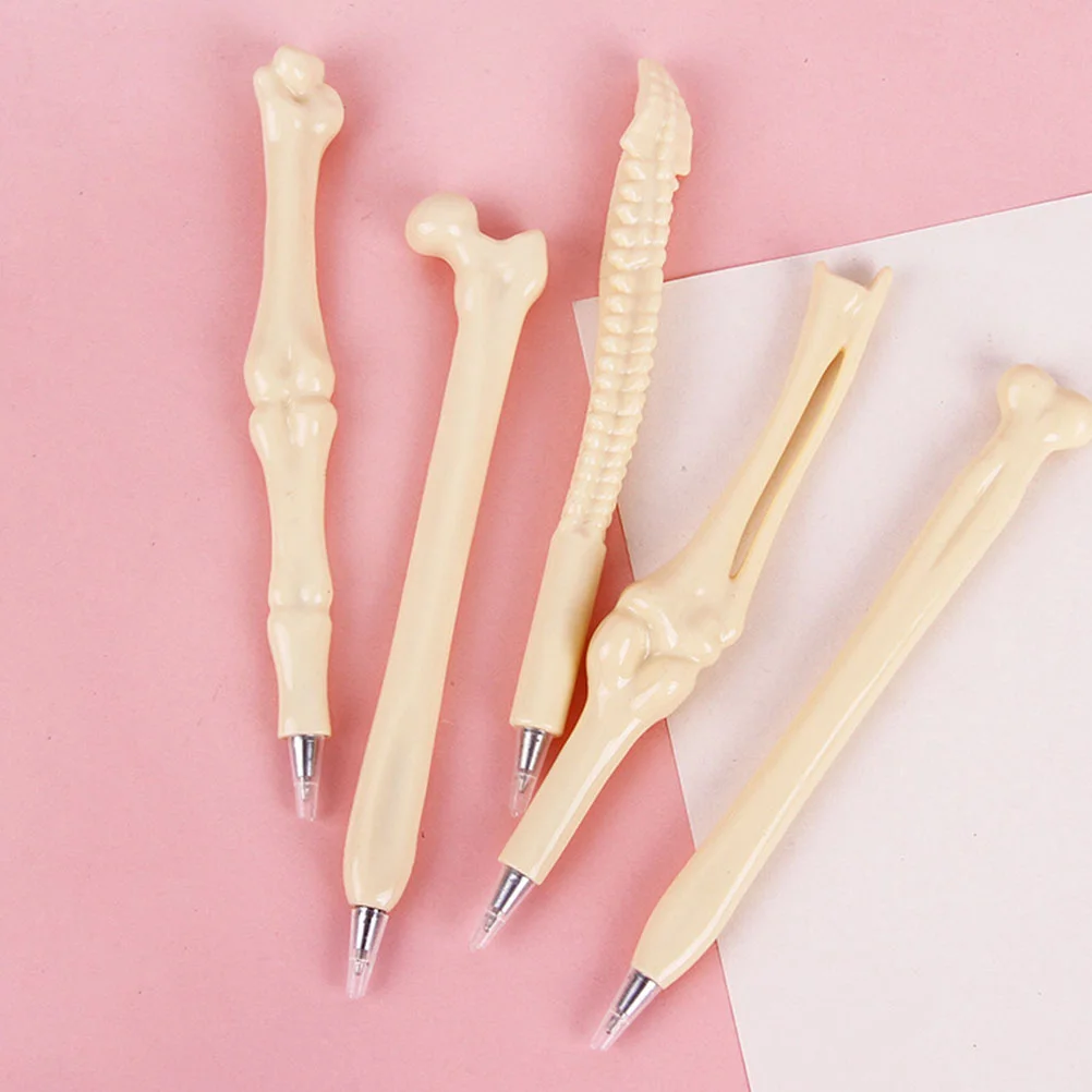 

Science Pens Bone Ballpoint Toy Office School Supply Korean Version Plastic Bone Ballpoint