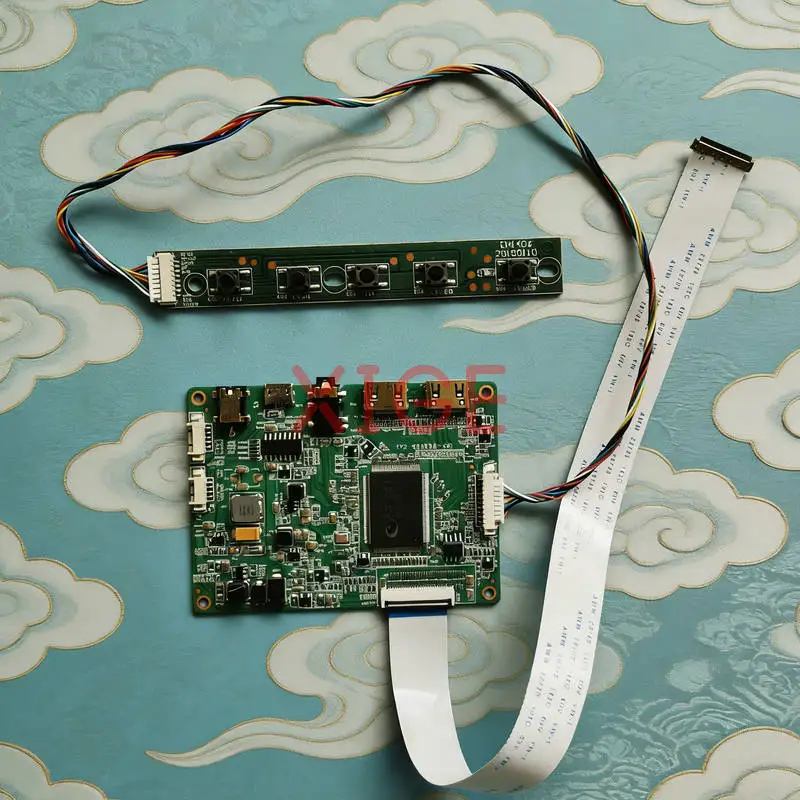 

Screen Controller Board Fit LP156WFC LP156WFB LP156WF9 LP156WFE 1920*1080 2Mini-HDMI Laptop Monitor 1920x1080 30-Pin EDP Kit DIY