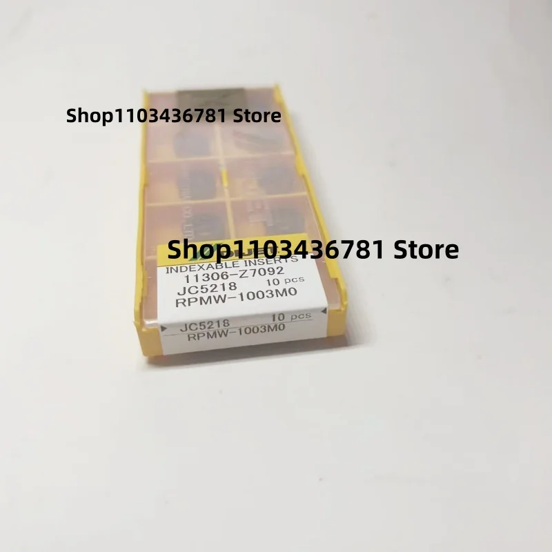 

DIJET RPMW0802MO JC5218 /RPMW1003MO JC5218 / RPMW1204MO JC5218 CNC turning tool blade carbide inserts Cutting Tools 10Pcs