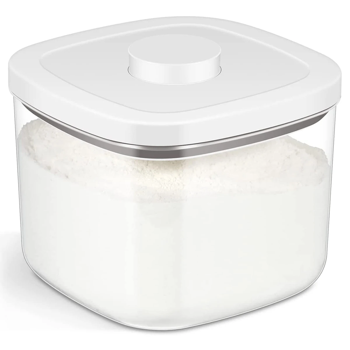 Airtight Rice Container with Lid Measuring Cup Kitchen Container Bucket Nano Insect-Proof Moisture-Proof Grain Sealed Rice Box