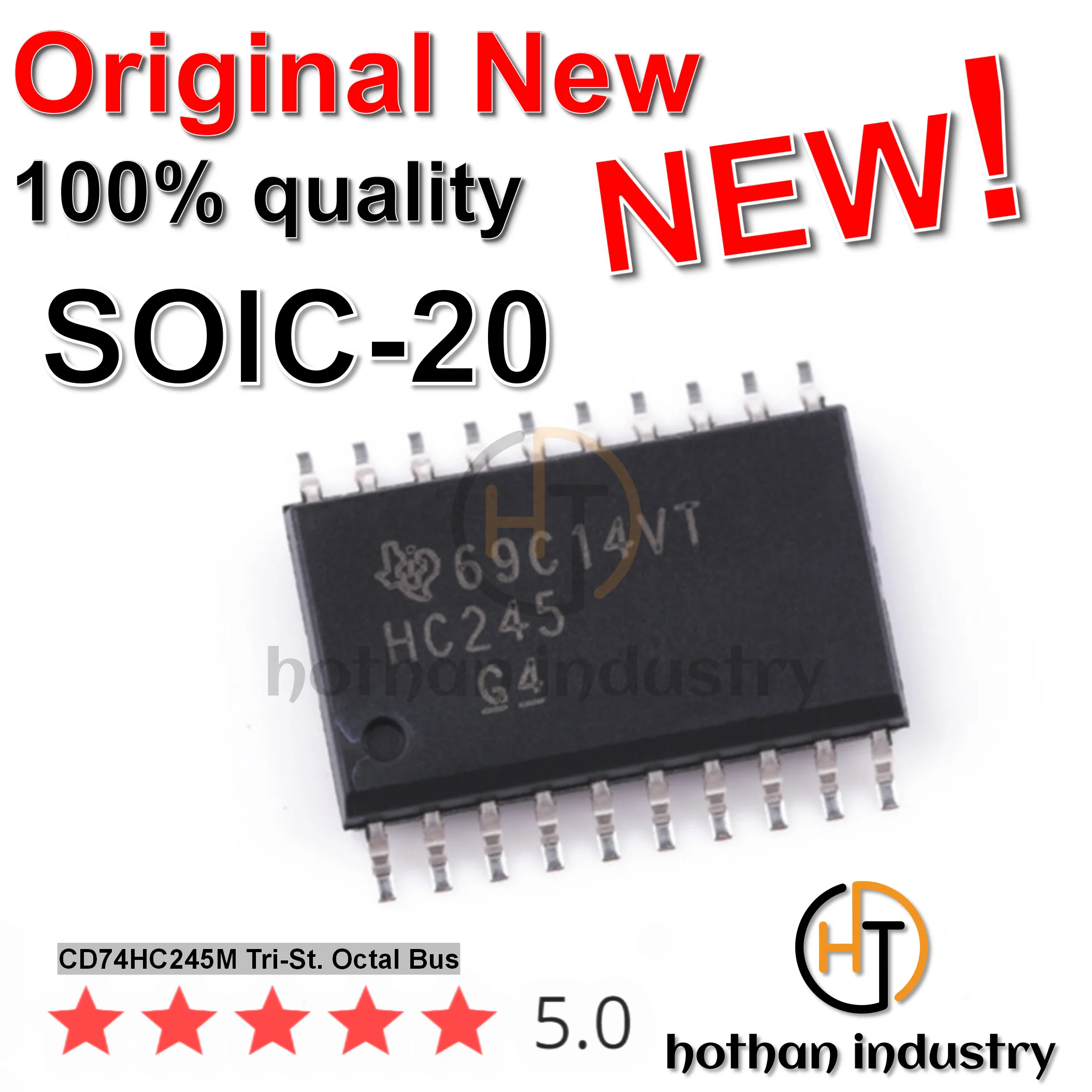 [5 pièces] CD original importé 100% cd74hc245 Tri-St. Bus Octal