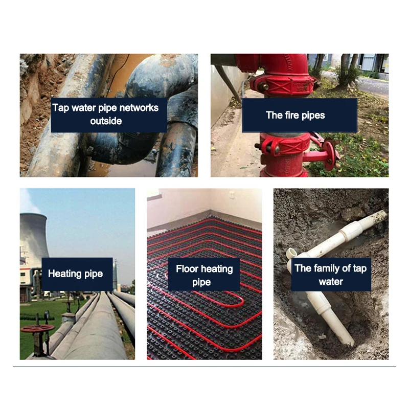 

5M Portable Underground Pipeline Leak Automatically Detector PQWT- L2000-3000-4000 Digital Multifunctional Detection With Sensor