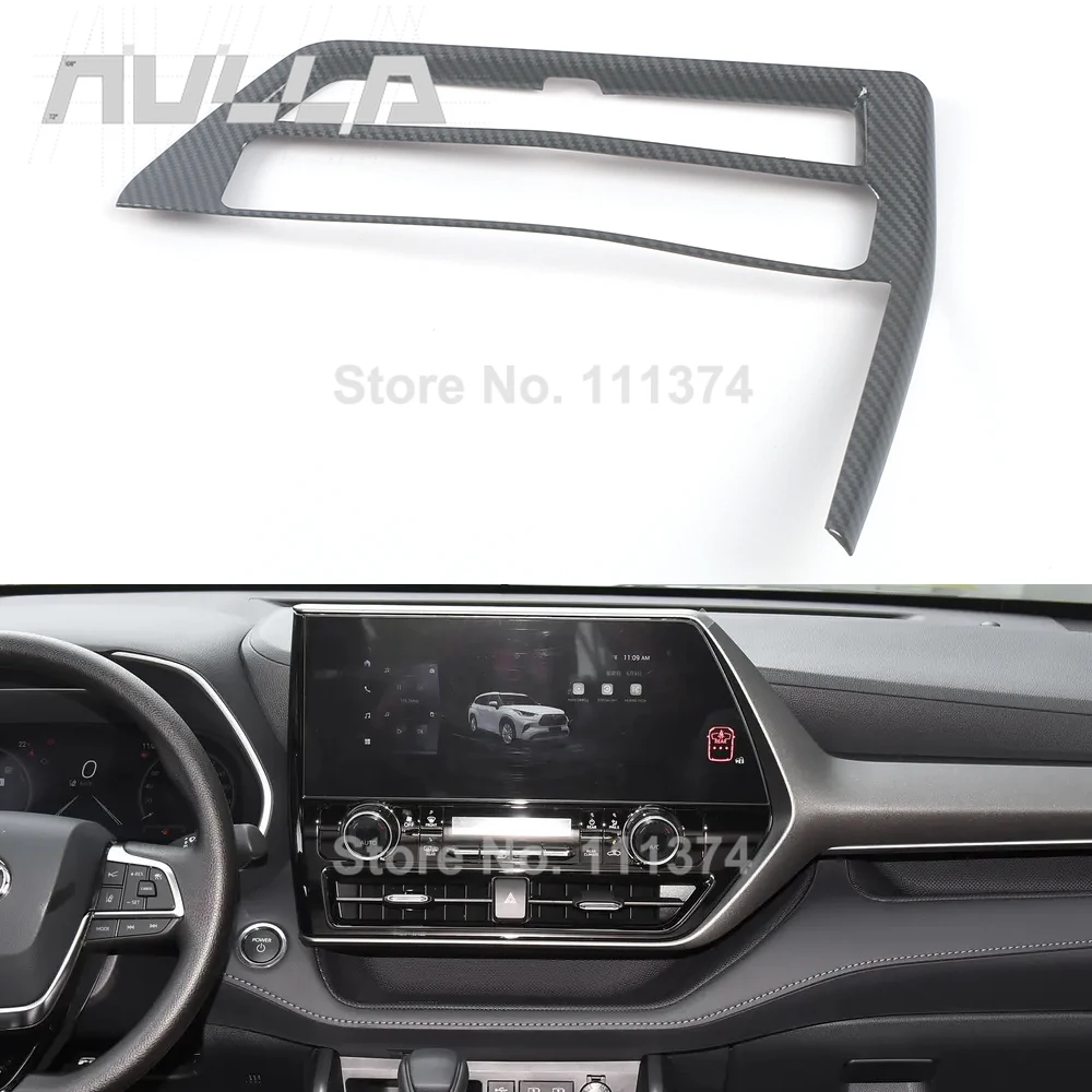 

Для Toyota Highlander XU70 Kluger 2020-2026 часть центрального управления, ремонт, декоративная рамка, крышка, розетка, накладка, аксессуары