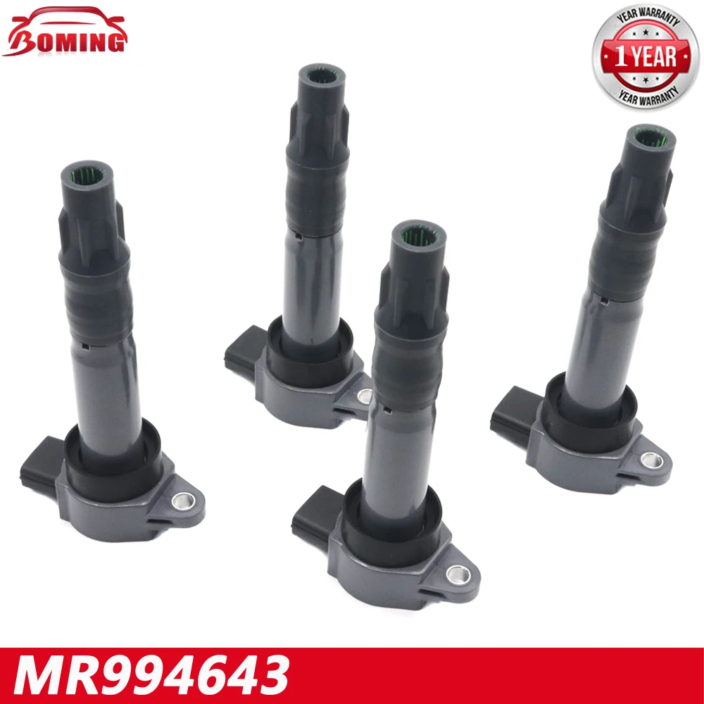 Ignition Coil Kit MR994643 For Mitsubishi Eclipse Galant Outlander Lancer 2.4L 3.8L UF532 MR994642 1788384 521813 5C1504 UF-532