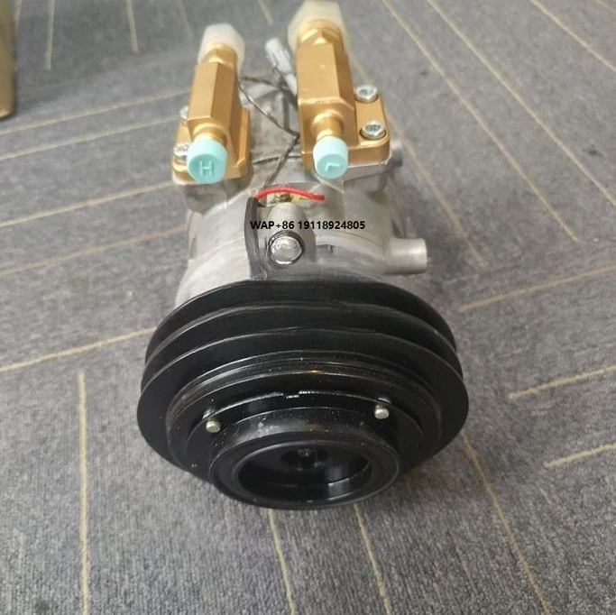 Brand New Double Belt J08C 12mm Pulley Air Condition Compressor 447220-1031 for Hino Bus J08C Engine