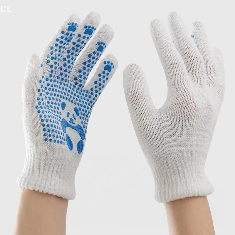 1pair Mittens Children Gloves Non-Slip Breathable Children Work Gloves Animal Pattern Hand Protectors Gardening Gloves