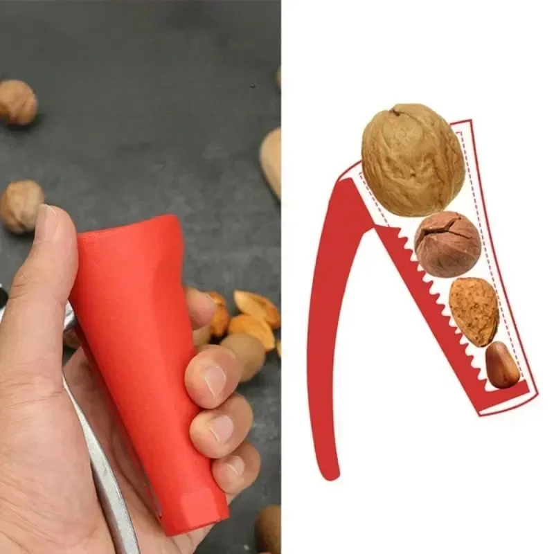 Çatlama fındık fındıkkıran fındık kabuk açacağı için özel aracı somun kraker aracı ev soyulmuş ceviz çok fonksiyonlu pense Bar