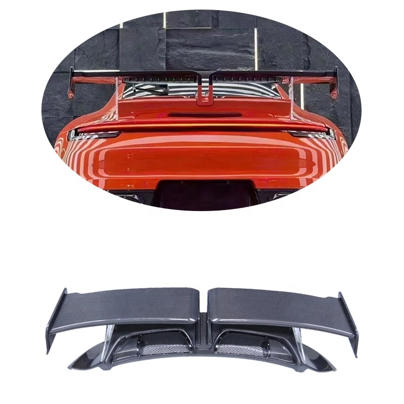 

High Quality 2020 992 Carbon Fiber Rear Wing for 992 Dry Carbon Fiber Rear Spoiler for 911