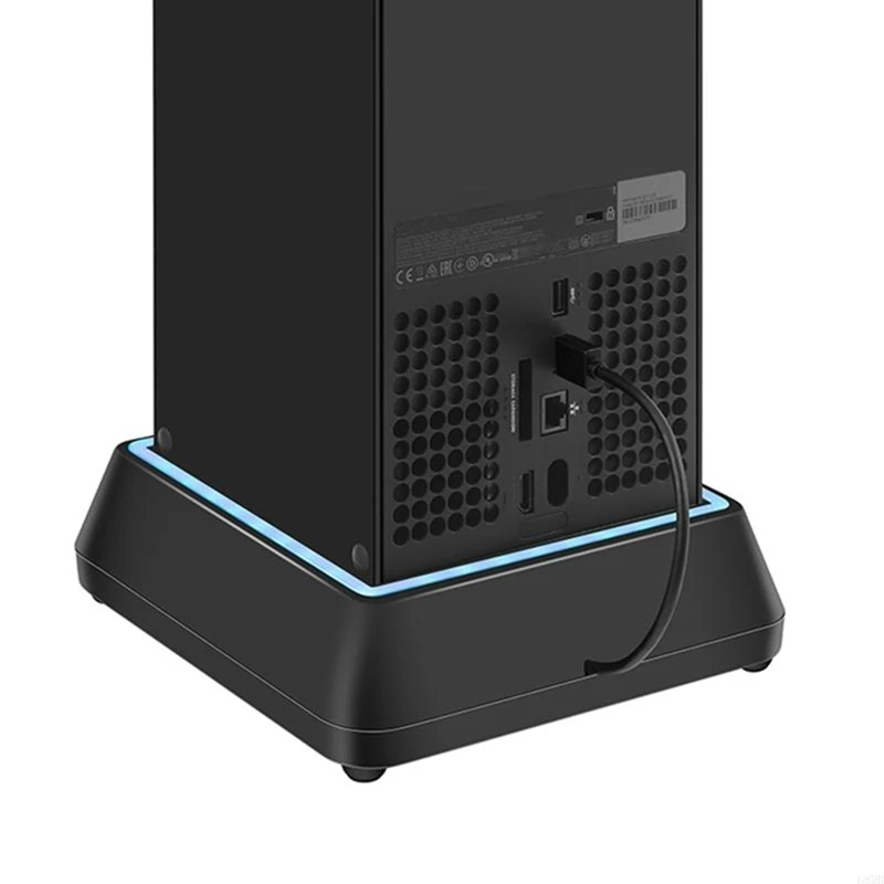 Super Sale Colorful Breathing Cooling Base Fan Accessory Charger Dock Stand 3 USB Ports Cooler for XB Series X Console