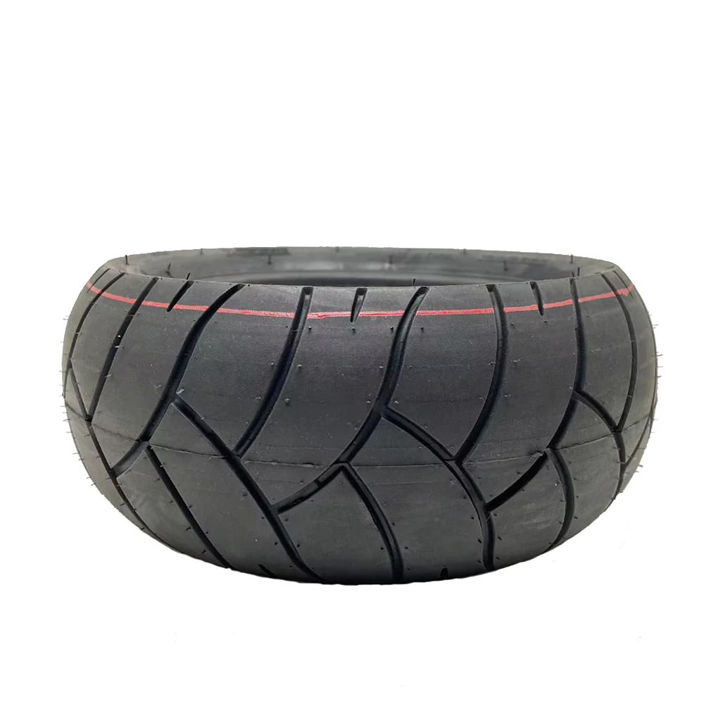 100/55-6.5 Tire Thickened Wear-resistant Tubeless Tyre with Air Valve for Electric Scooter Pneumatic Wheel Accessories