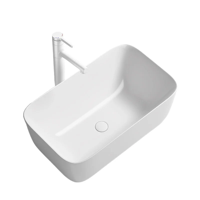 

Deepening Undercounter Basin Ceramic Washbasin Household Washbasin Balcony Rectangular Basin Single Washbasin