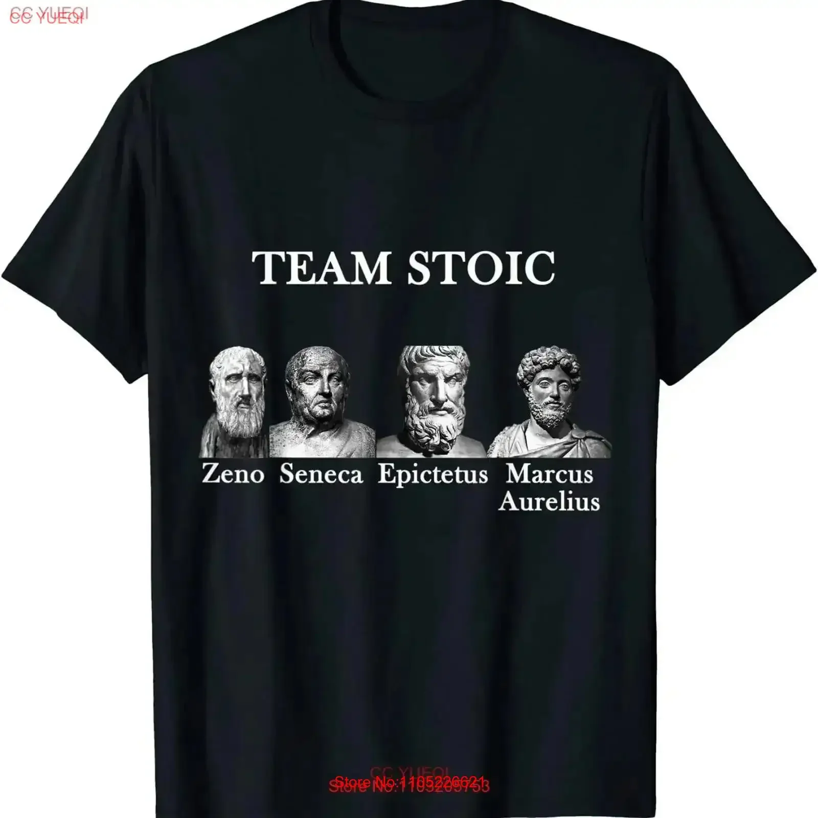 T-shirt de l'équipe limitée, icônes célèbres du stoïcisme, philosophie, S 3XL, vintage, délavé, mode, confortable, doux, graphique décontracté