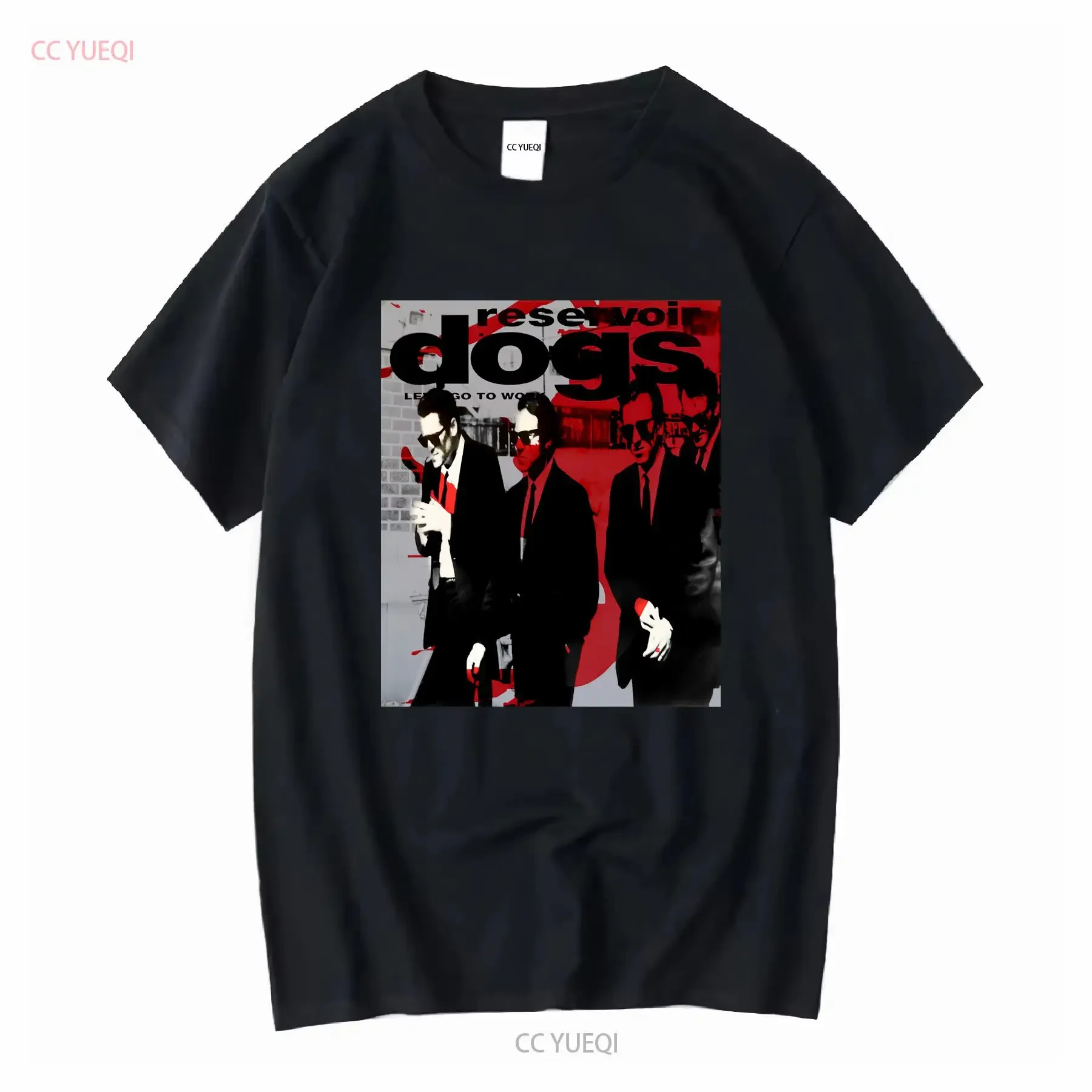 vintage-annees-90-reservoir-dogs-film-promo-t-shirt-sz-xl-quentin-tarantino-rare-lave-respirant-Elegant-casual-vintage-lave