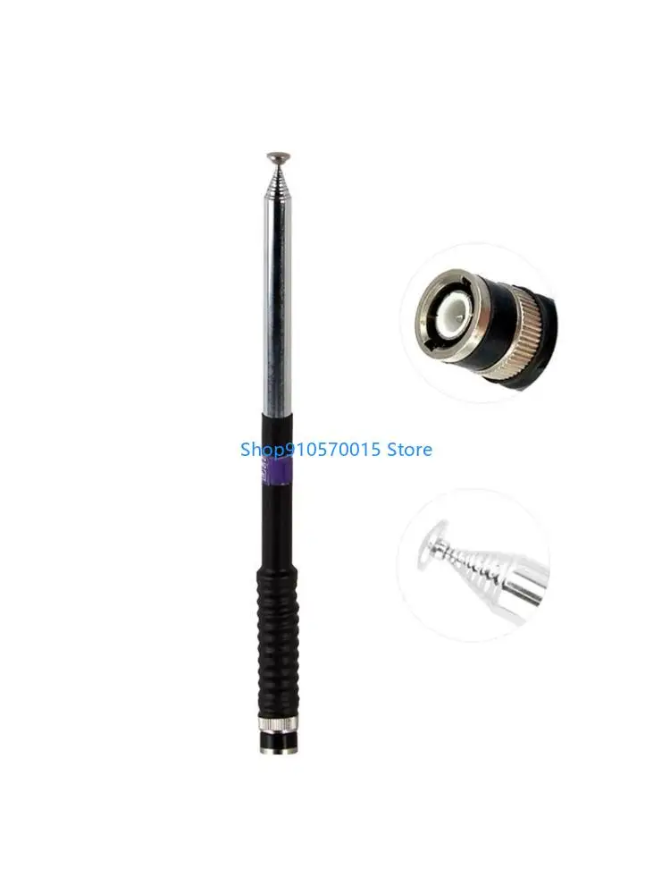 B95C Walkie Talkie BNC Female Telescopic Antenna for ICOM V80 IC-V82 IC-U82