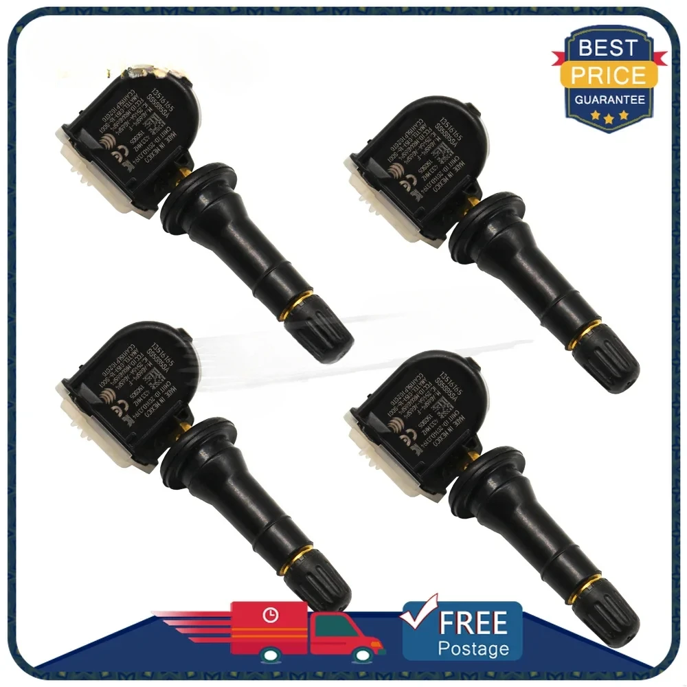 

1/4Pcs 13597645 TPMS Sensor For Opel Astra K Van 2019-2022 Opel Insignia B Vauxhall Insignia Tire Pressure Monitor Sensor 433MHz