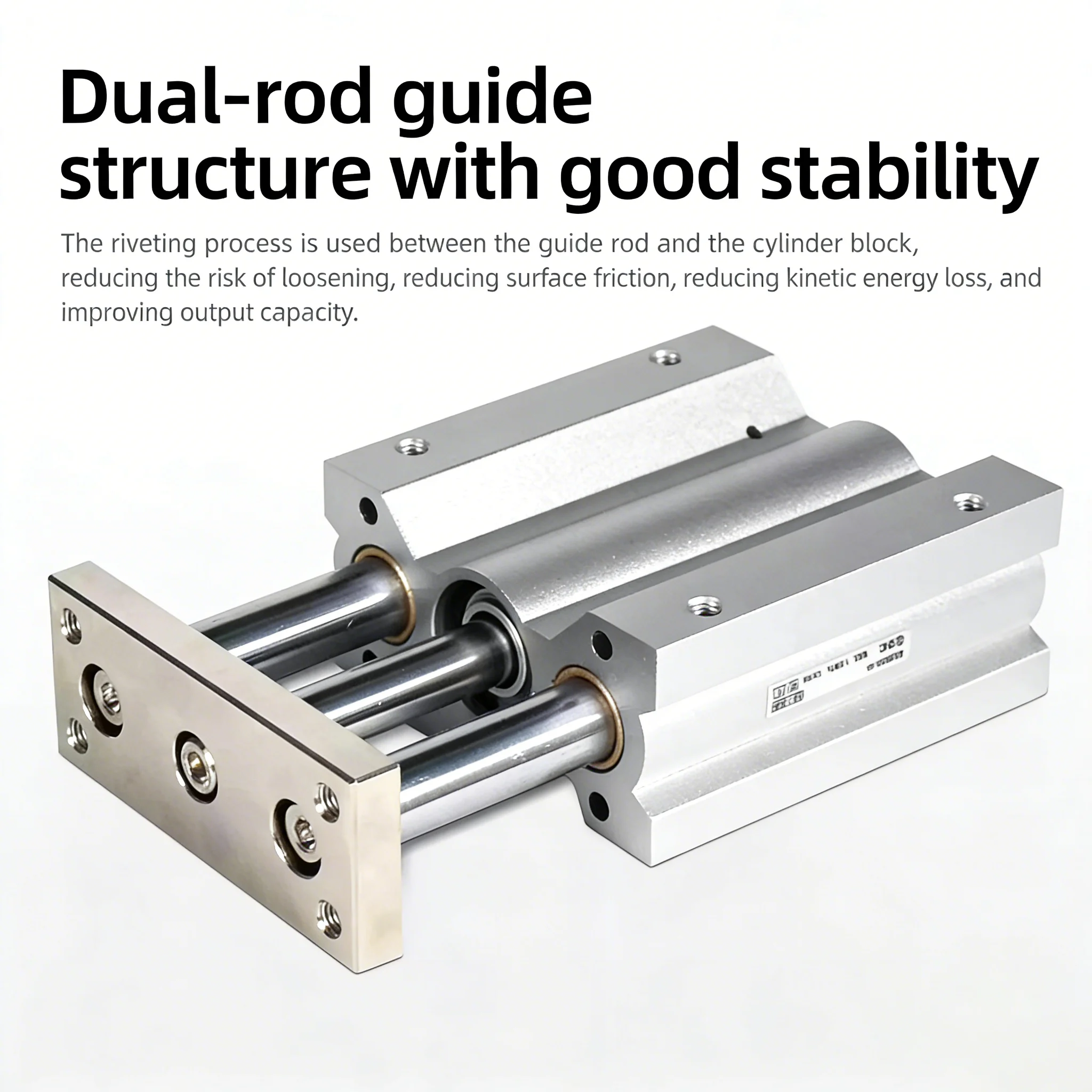 MGQM Thin Cylinder with Guide Rod MGQL Three-axis Three-rod 12/16/20/25-25/50/100/200