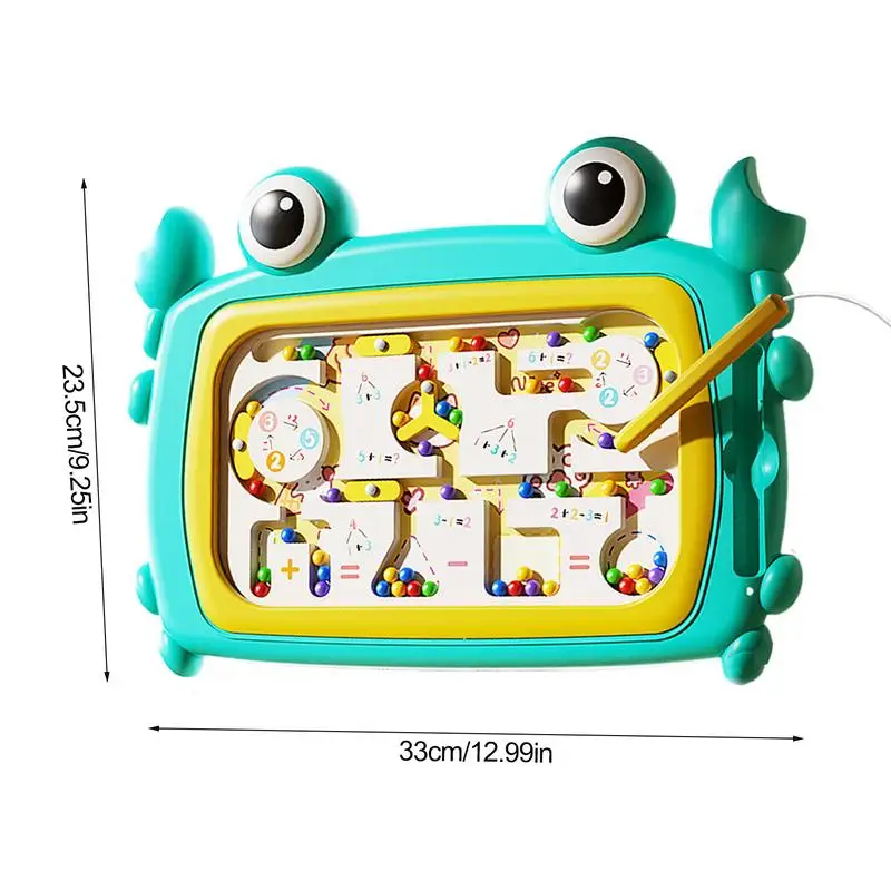 Magnetic Drawing Board Interactive Crab Drawing Board Multifunctional Sensory Toys Color Sorting Game For Early Education