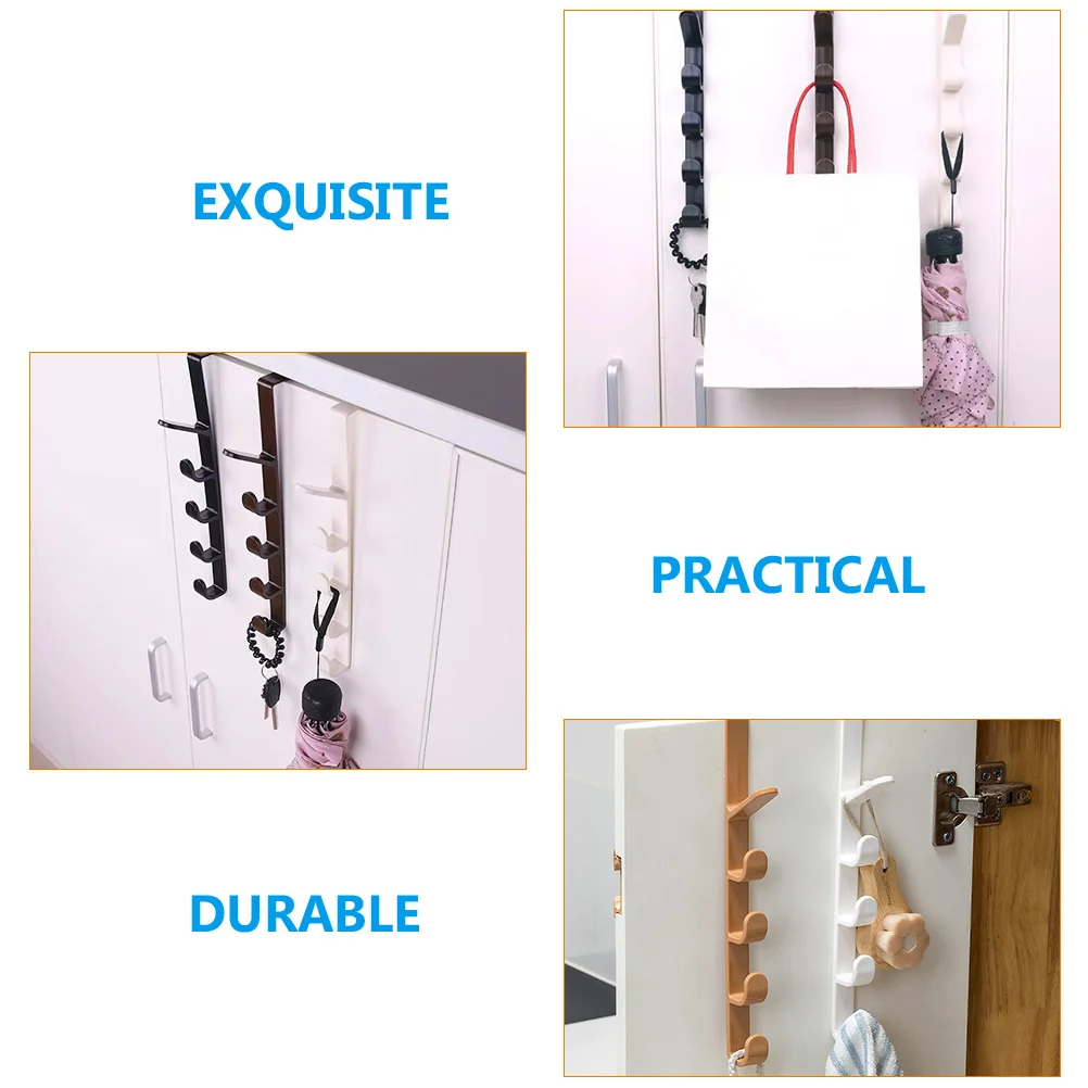 

3pcs Multi-Function Hook Over The Door Hanger Door Back Rack Waterproof Household Towel Coat Hook For Home Kitchen