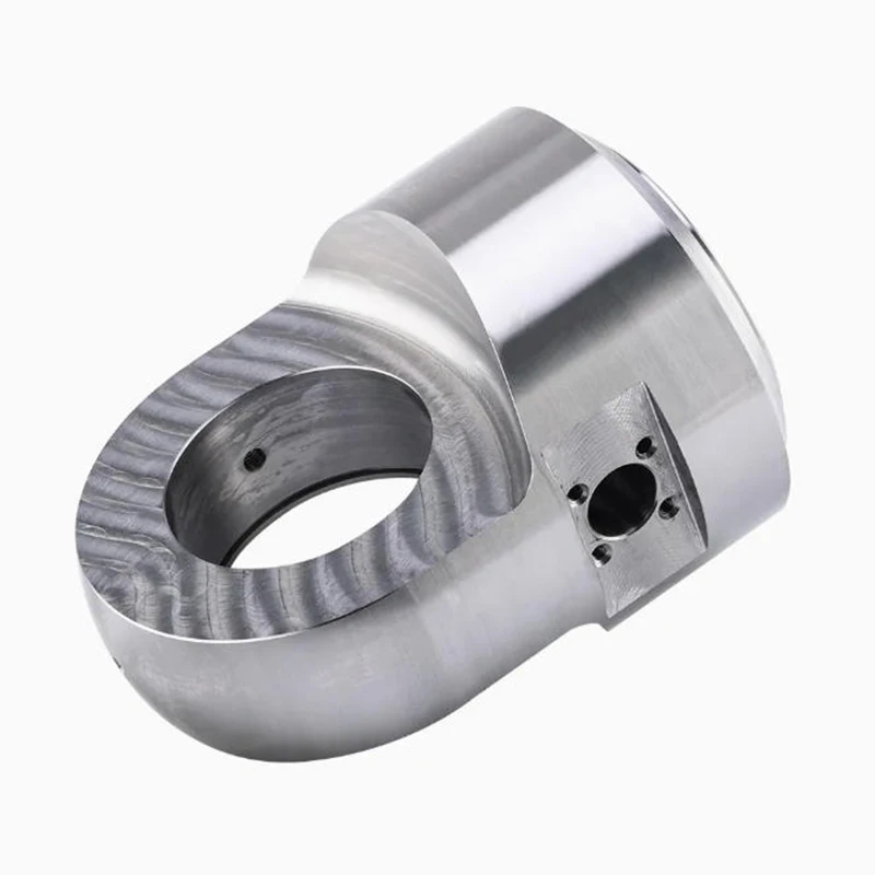 Custom Aluminum Split Clamp Bracket Precision CNC Milling Tube Holding Clamp for Mechanical Equipment