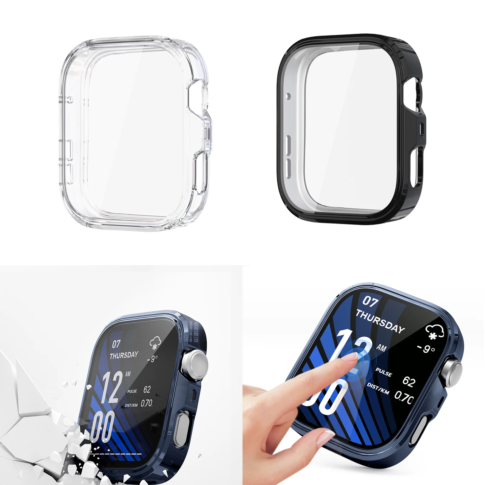 

Мягкий чехол из ТПУ для Huawei Watch Fit 4 Pro, аксессуары, универсальные мягкие защитные чехлы для экрана, чехлы для Huawei Watch Fit 4, чехол