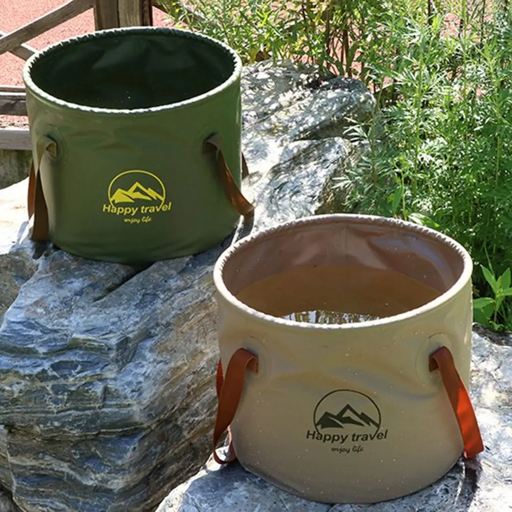 Picnic Fishing Car Wash Bucket Water Bucket Collapsible Bucket Water Storage Bucket Folding Bucket Camping Folding Bucket