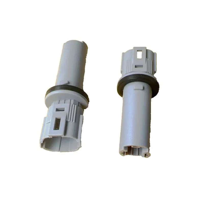 200SET DZ-1005 Auto Lamp Holder Connector Socket Terminal 2 Pin Plugs Sockets LED Light