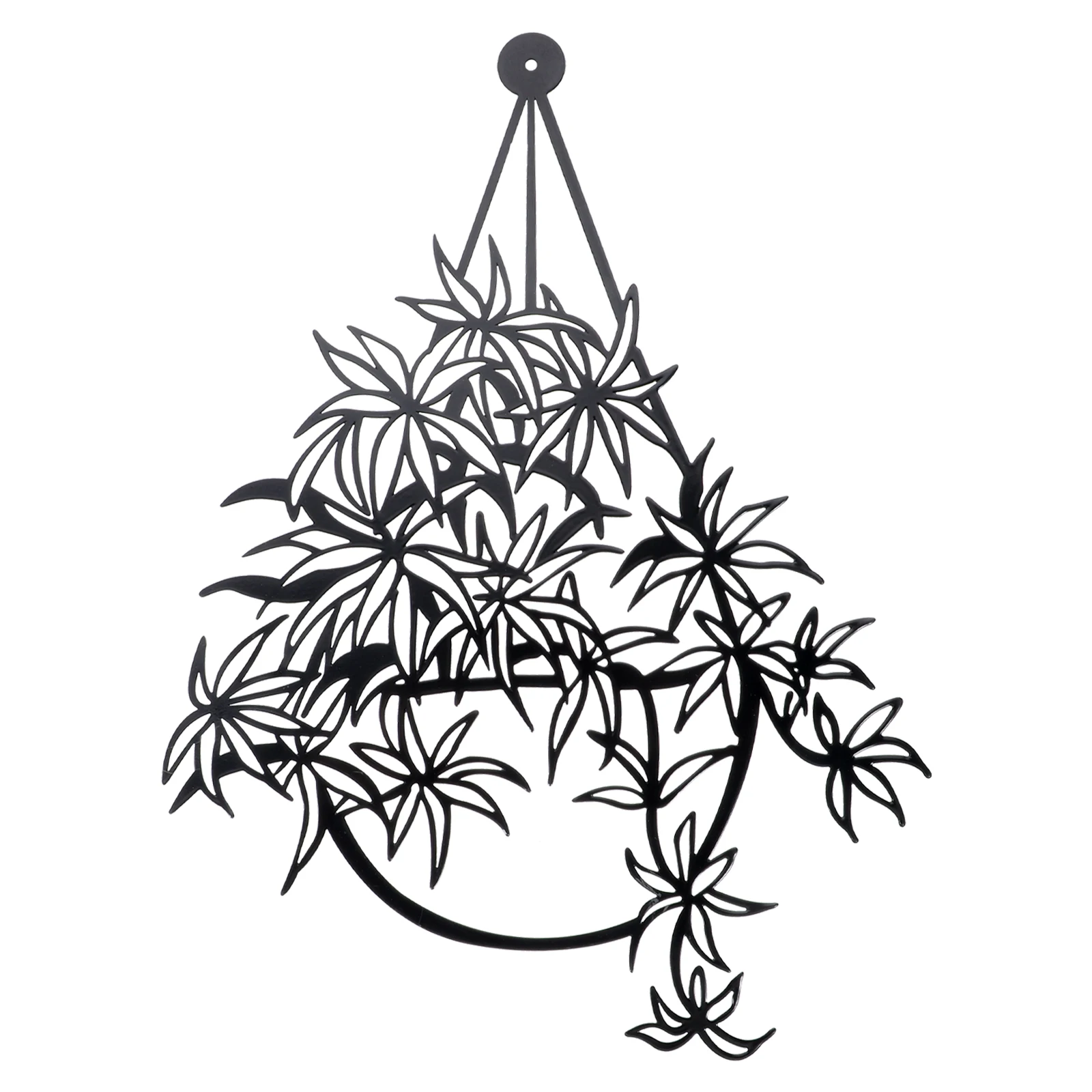 

Metal Flower Iron Metal Wall Decor Sculpture for Home Garden Bathroom Balcony Hanging Flower Wall Patio Lawn